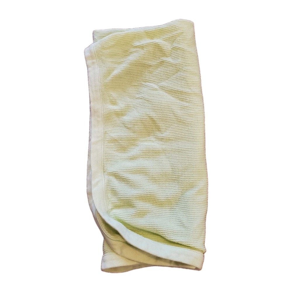 Garanimals Solid Green Thermal Baby Blanket Waffle Weave Security Lovey